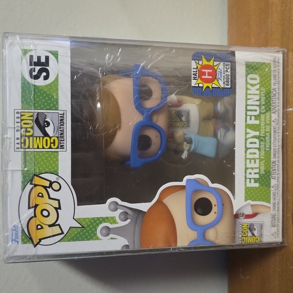 Funko Freddy Funko with Blue Glasses Vinyl Figure - Picture 1 of 6